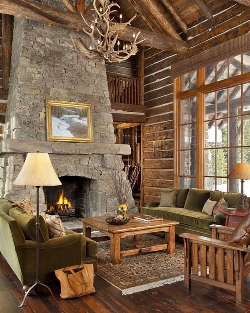 Rustic Living Room (13)