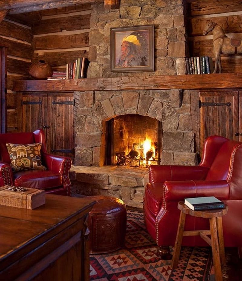 Rustic Living Room (2)