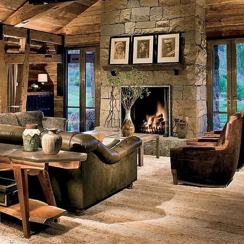 Rustic Living Room (32)