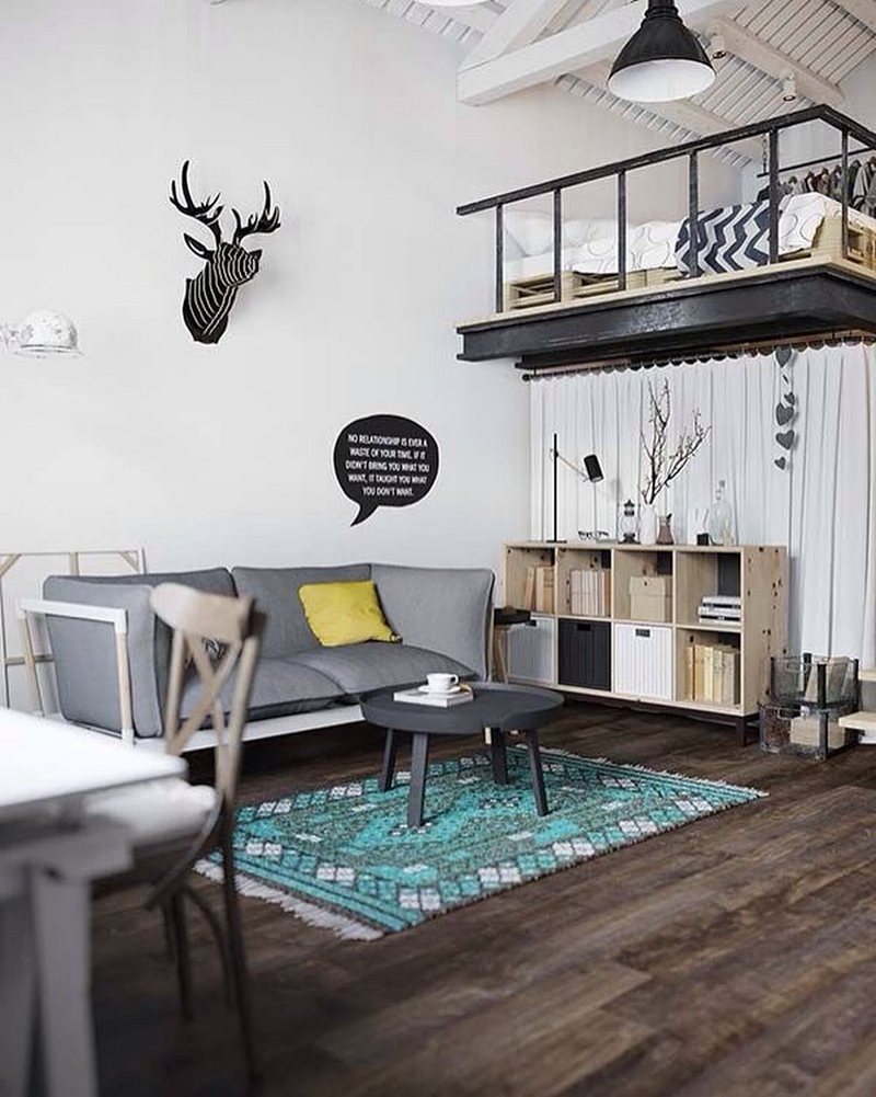 Rustic Living Room (48)