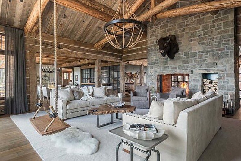 Rustic Living Room (54)