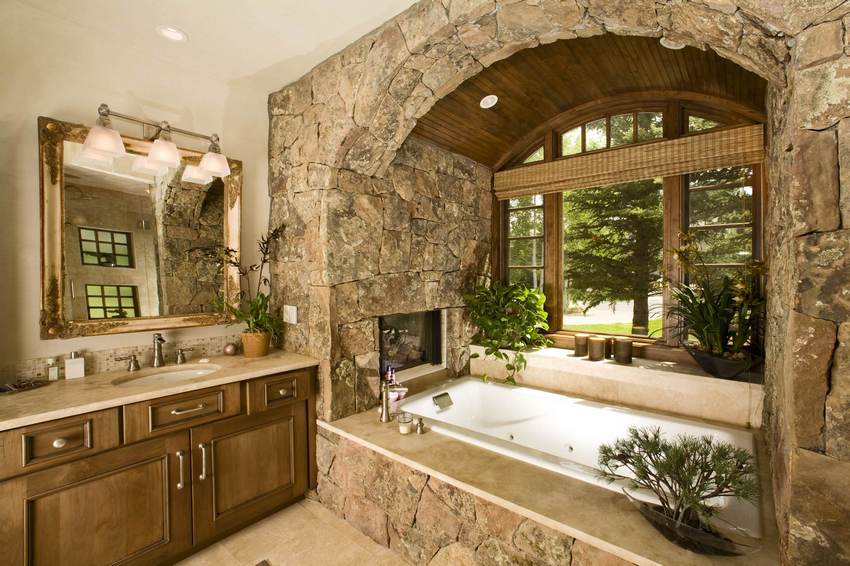 rustic bathroom (10)