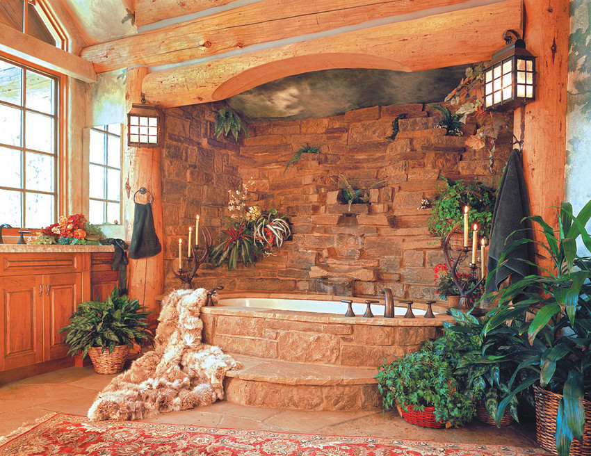 rustic bathroom (48)
