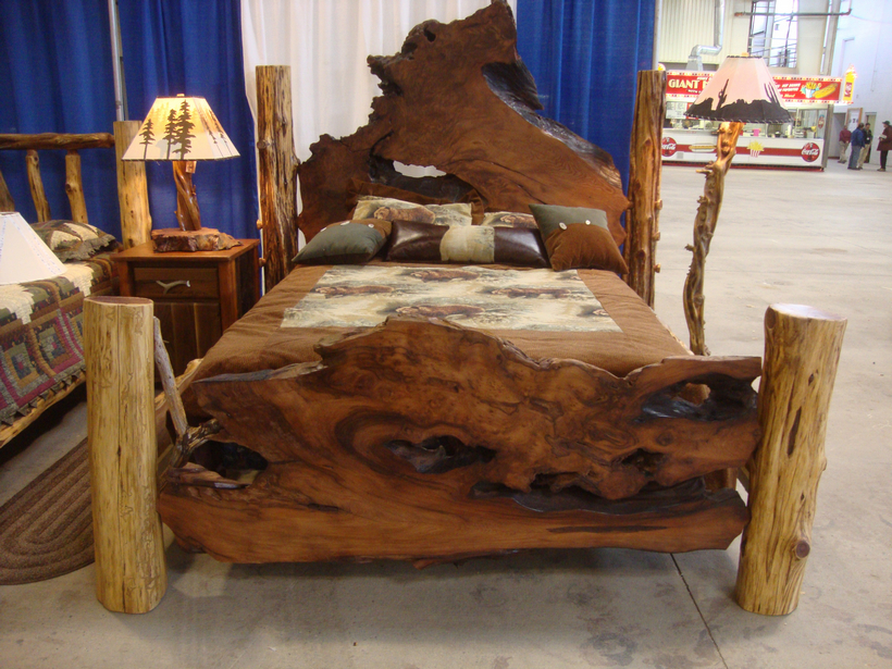 rustic bed (72)