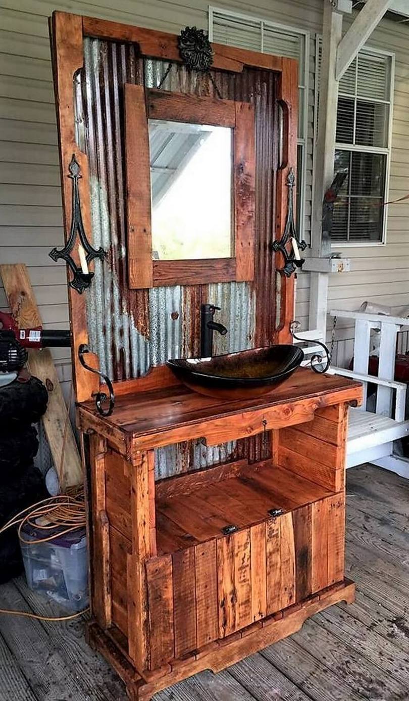 rustic pallet creation (67)