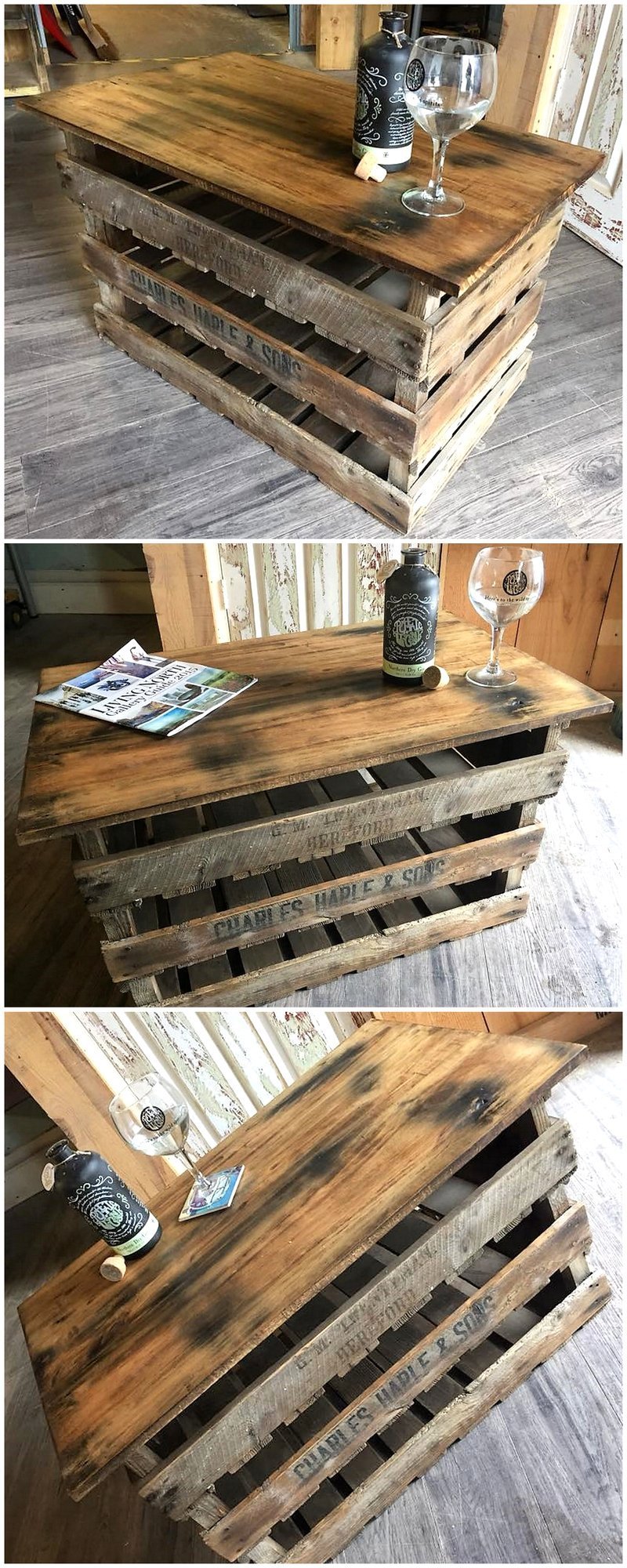 Rustic Pallet Wood Ideas and Projects | Rustic Home Decor ...