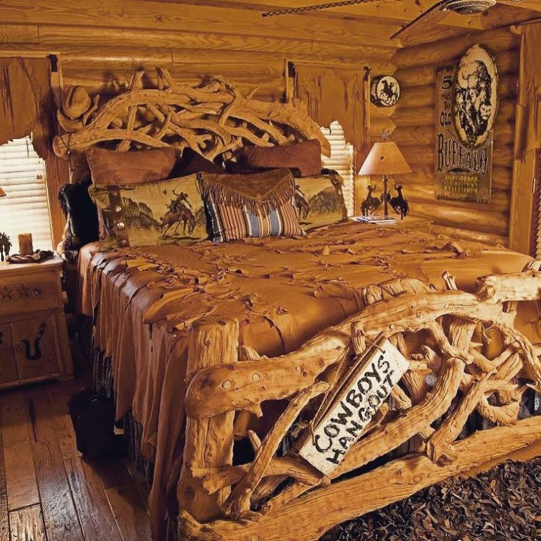 65 Charming Rustic Bedroom Ideas and Designs | Rustic Home Decor and ...