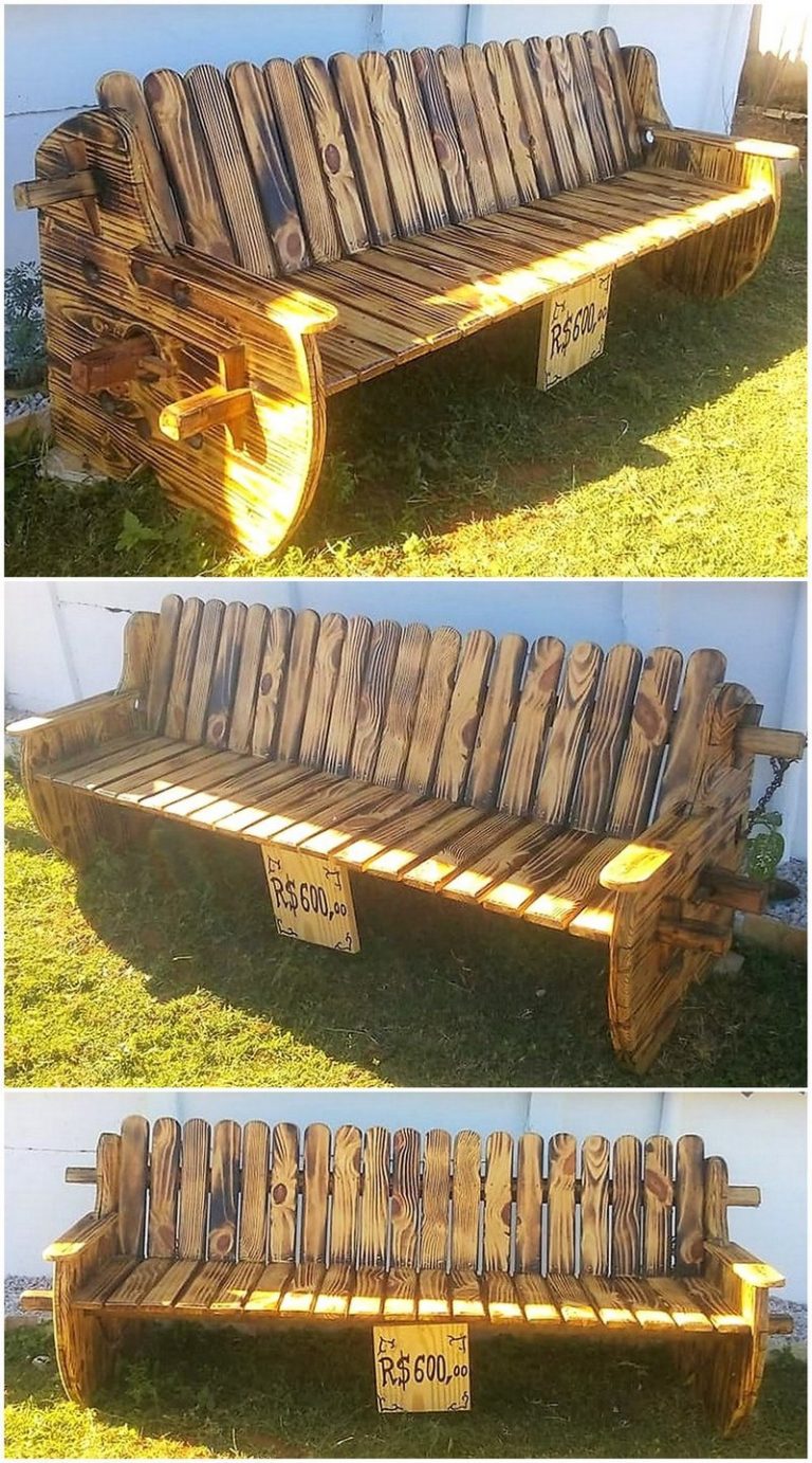 Rustic Pallet Wood Ideas And Projects | Rustic Home Decor And Design Ideas.