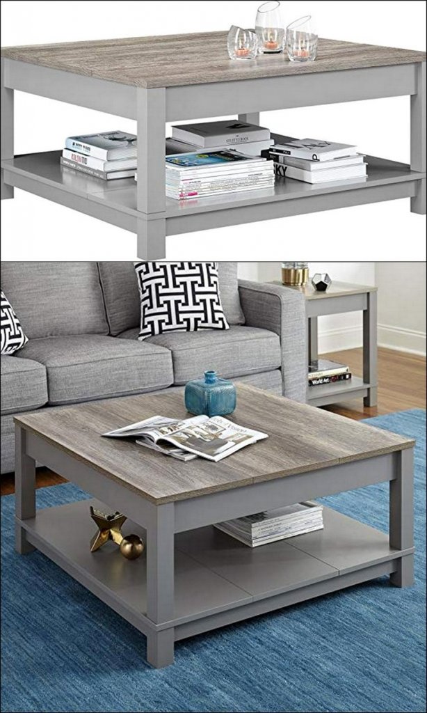 45 Rustic Coffee Tables and DIY Plans | Rustic Home Decor and Design Ideas.