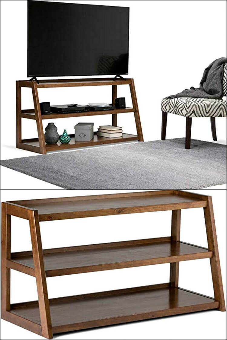 51 - Modern Industrial Rustic TV Media Stand