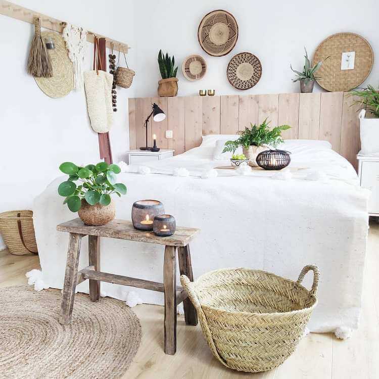 bohemian style rustic decor ideas (27)