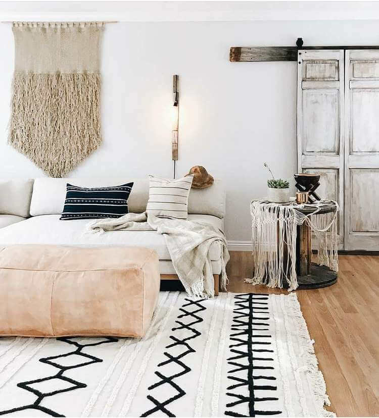 bohemian style rustic decor ideas (9)