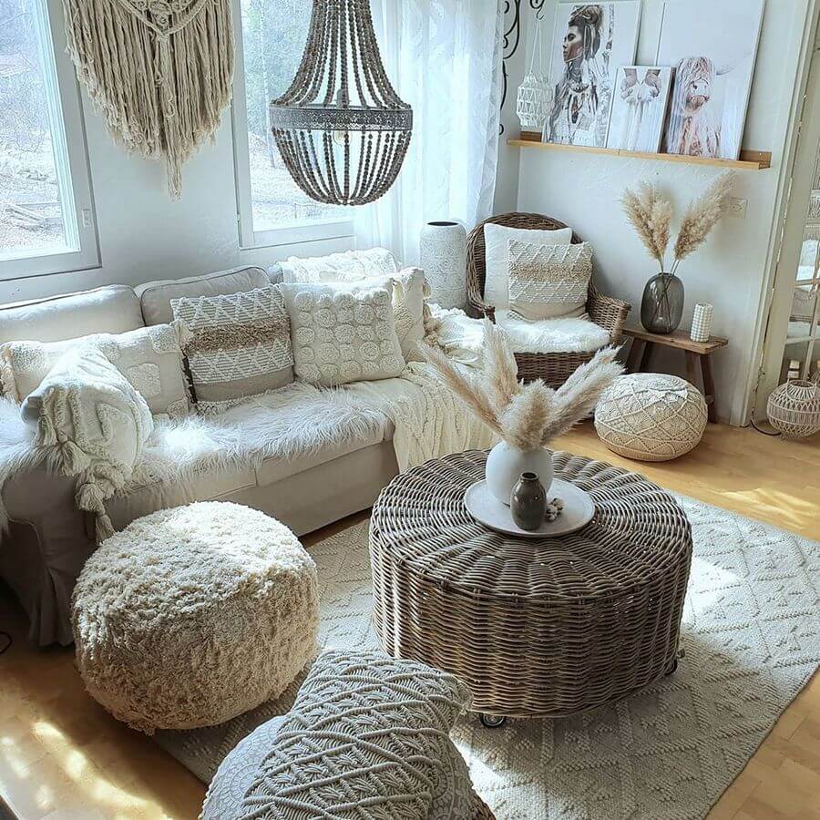 bohemian rustic style decor (10)