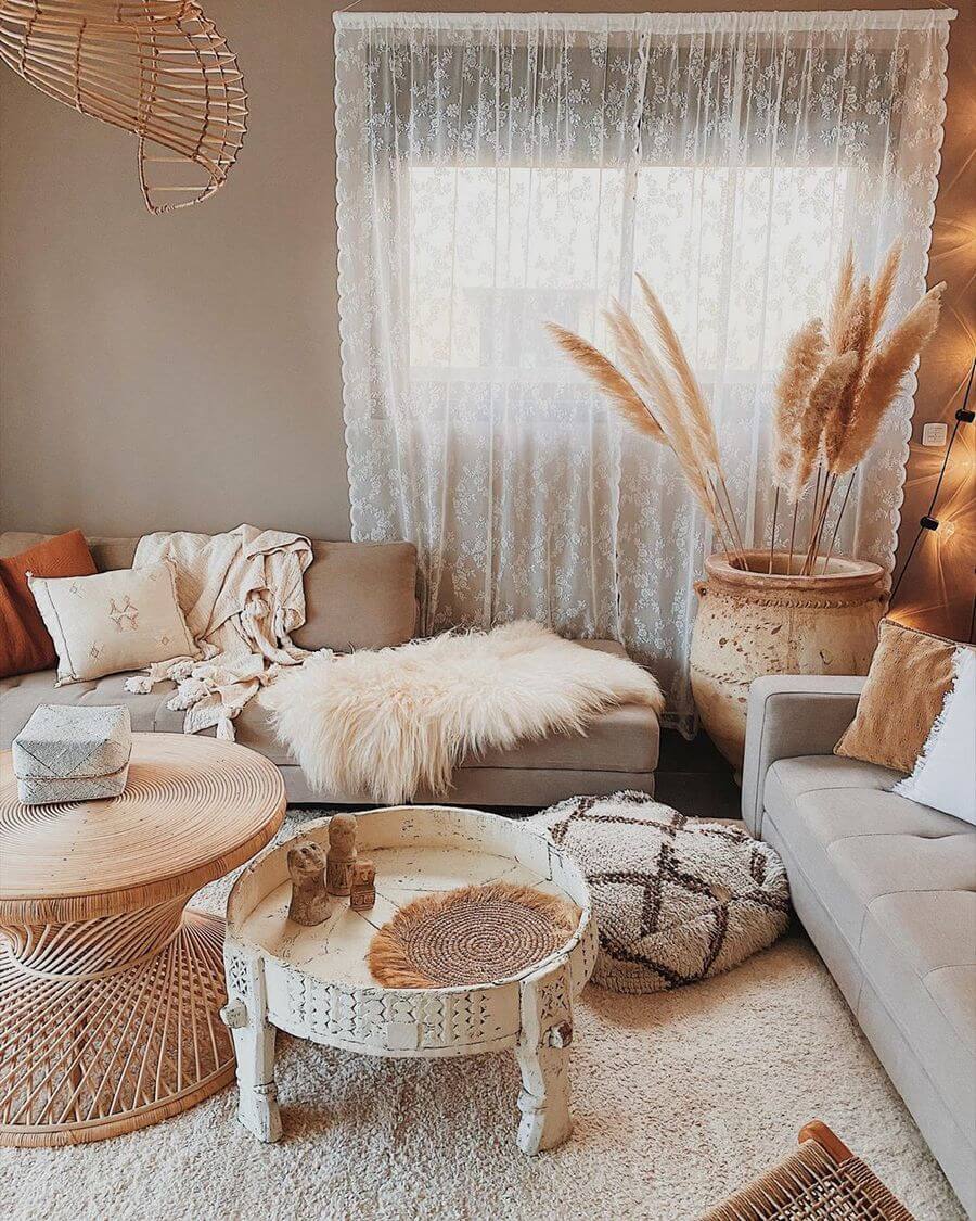 bohemian rustic style decor (19)