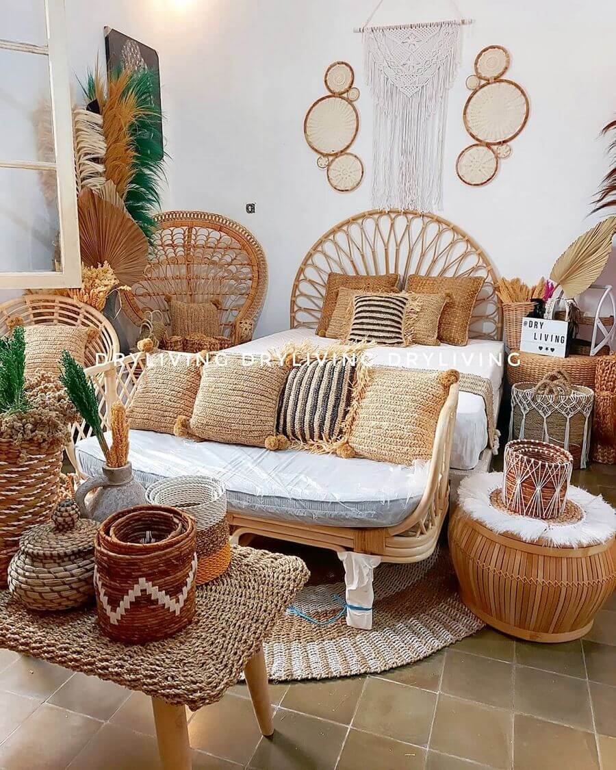 bohemian rustic style decor (26)
