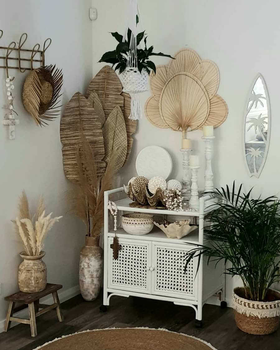 bohemian rustic style decor (33)