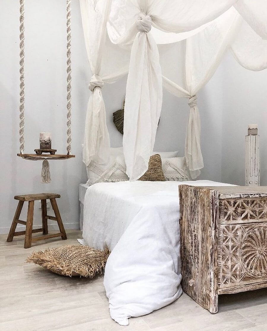 bohemian rustic style decor (36)