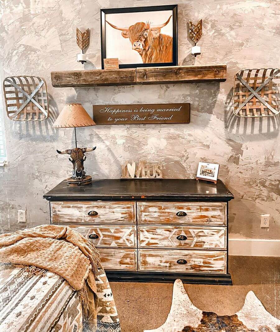 bohemian rustic style decor (40)