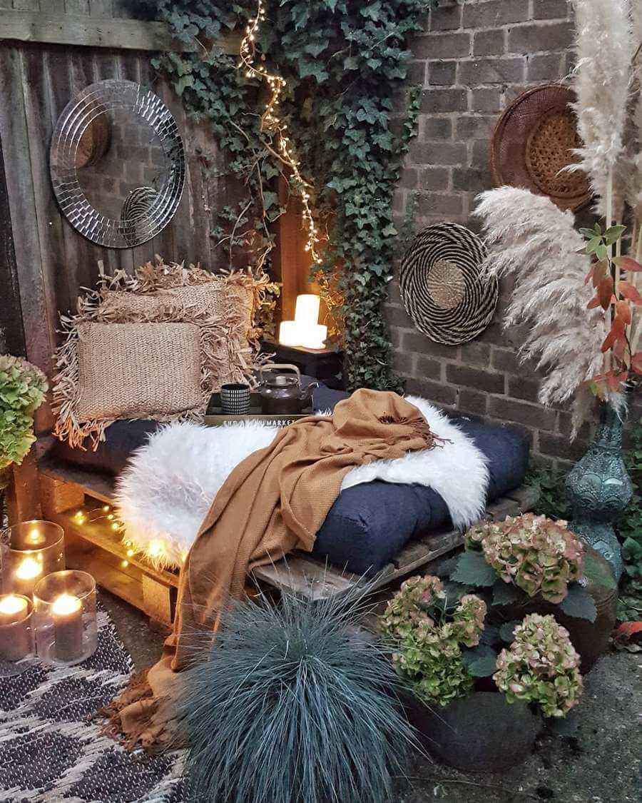 bohemian rustic style decor (46)