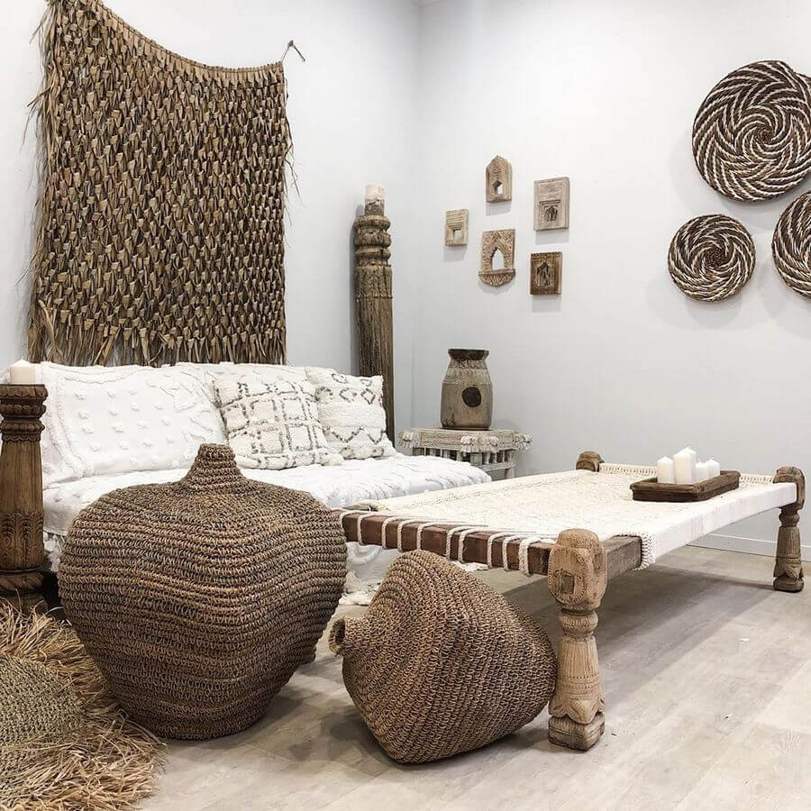 bohemian rustic style decor (47)