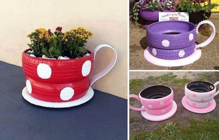 DIY-Recycled-Tire-Teacup-Planter