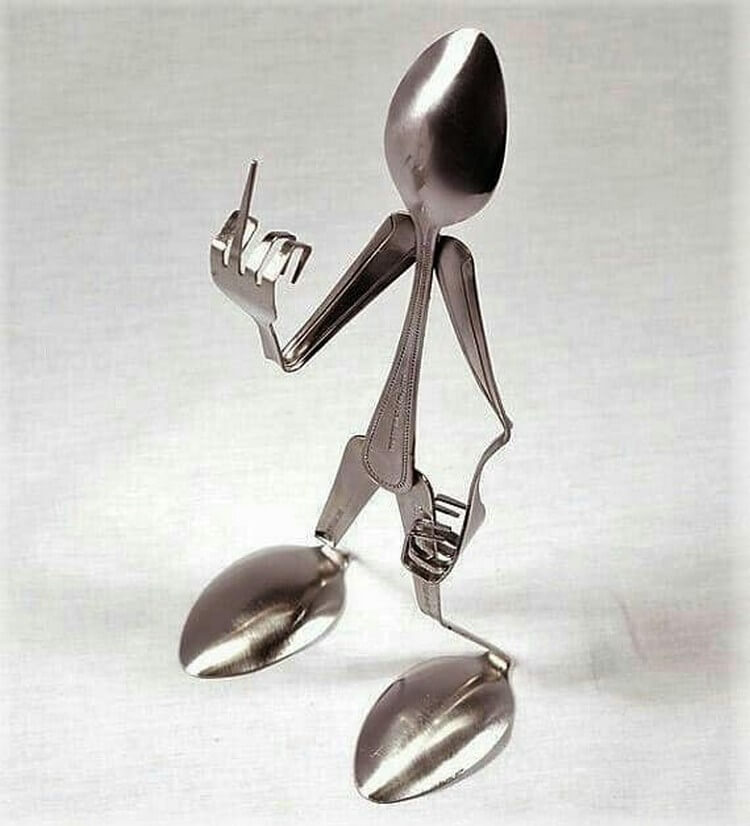 Recycling Old Spoons and Forks (6)