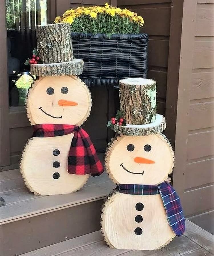 Wood Log Craft Idea (5)