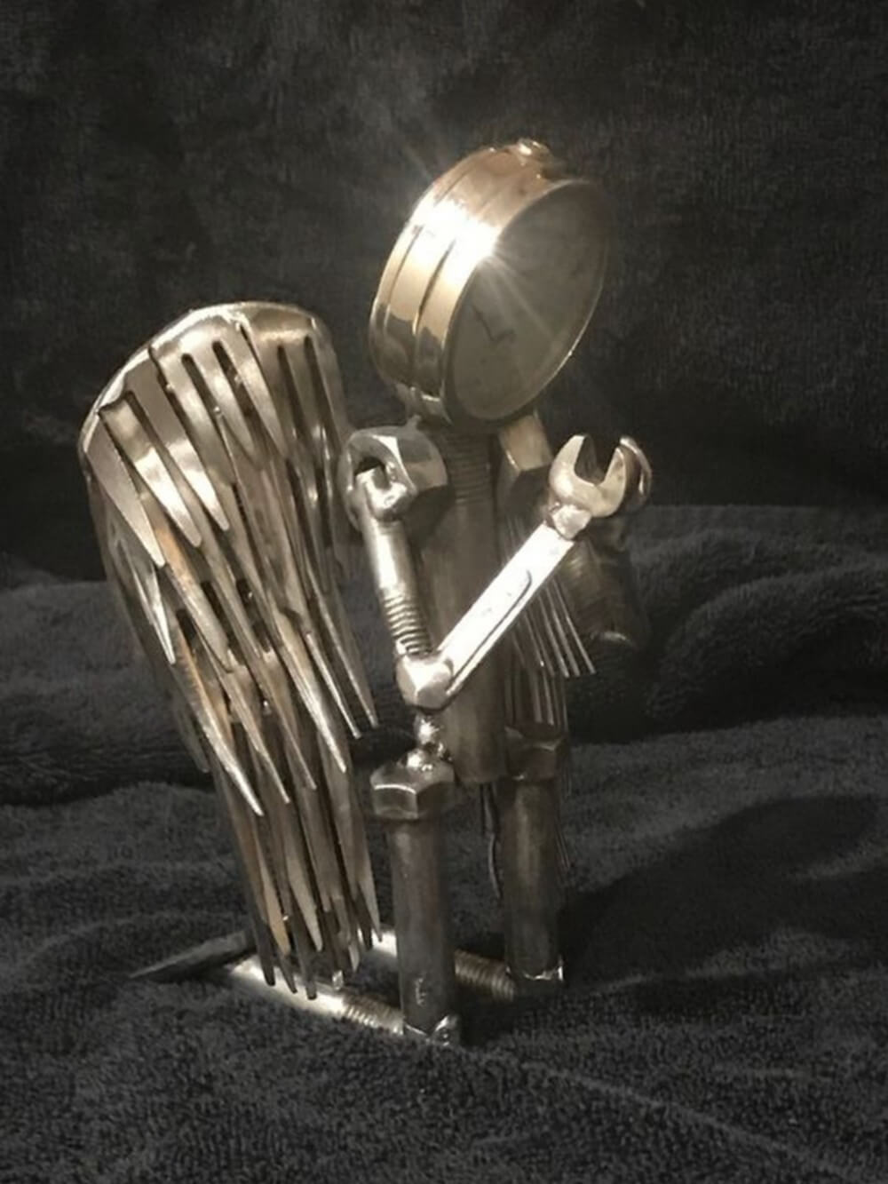 DIY Scrap Metal Art Craft Sculptures (11)