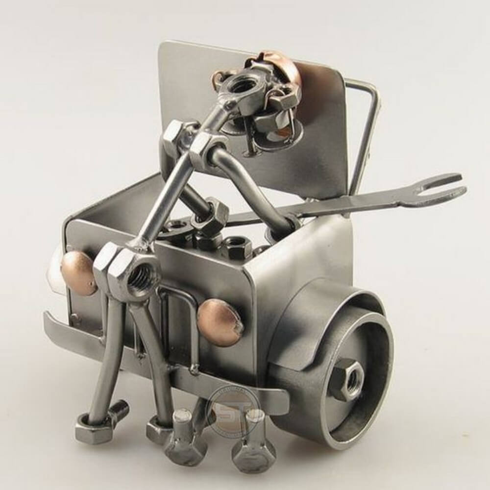 DIY Scrap Metal Art Craft Sculptures (17)
