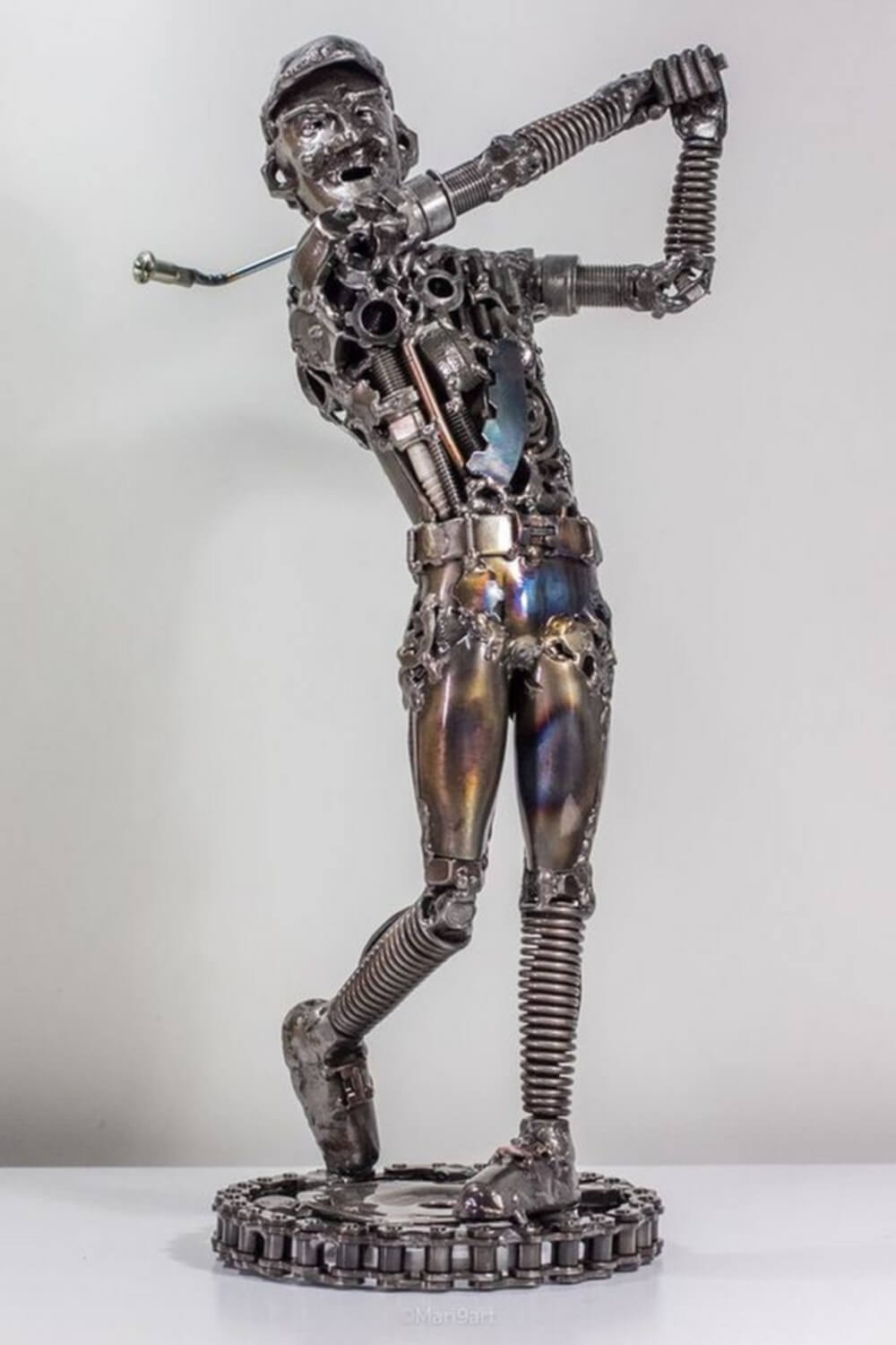 DIY Scrap Metal Art Craft Sculptures (13)