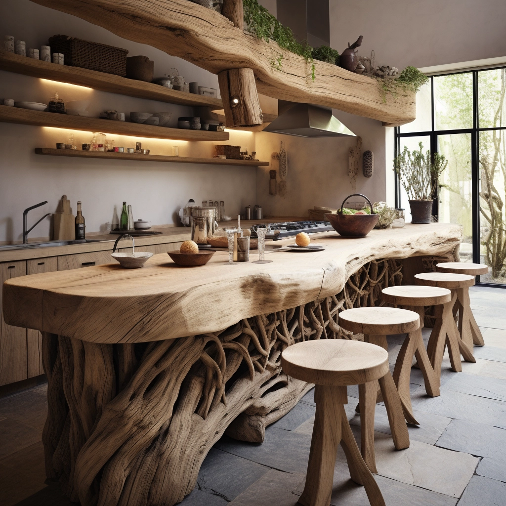 Savoring Simplicity Where Nature Meets Cuisine in Our Wooden Kitchen Sanctuary (12)
