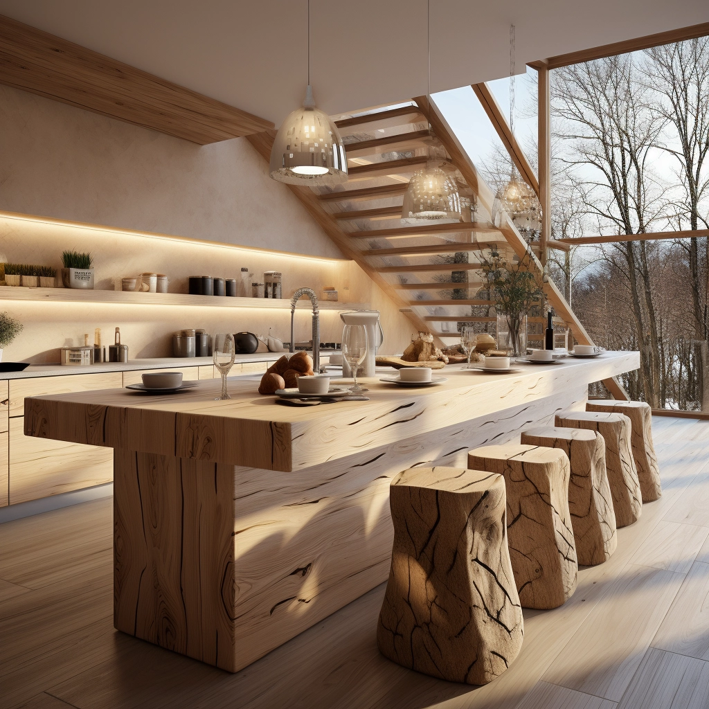 Savoring Simplicity Where Nature Meets Cuisine in Our Wooden Kitchen Sanctuary (15)