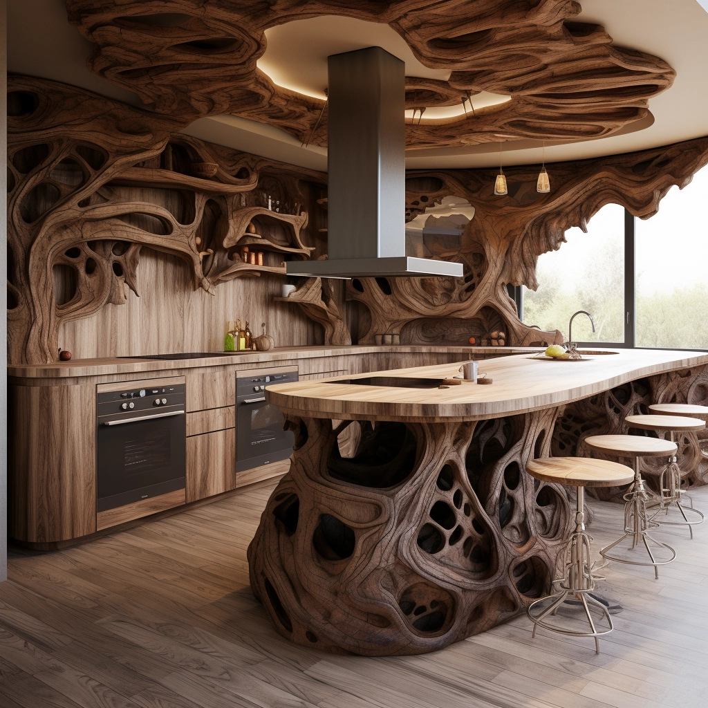 Savoring Simplicity Where Nature Meets Cuisine in Our Wooden Kitchen Sanctuary (2)