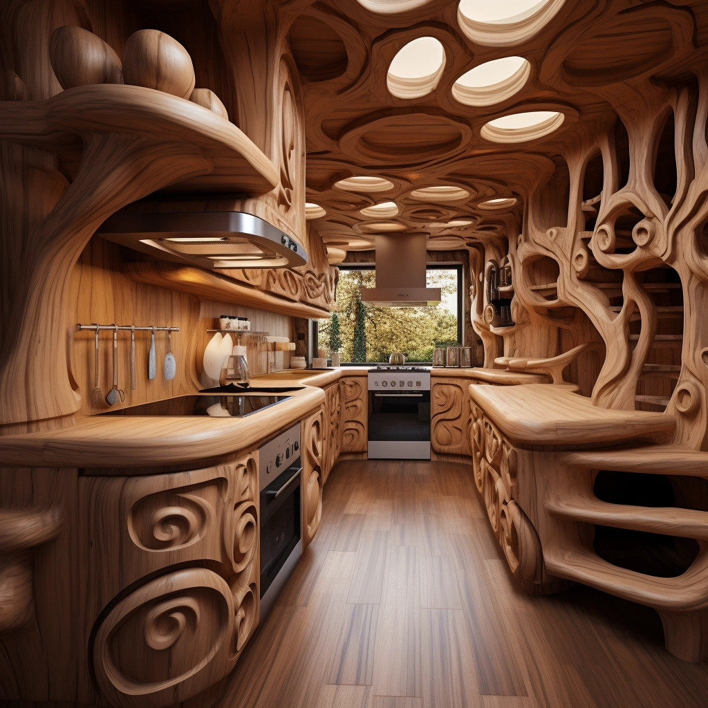 Savoring Simplicity Where Nature Meets Cuisine in Our Wooden Kitchen Sanctuary (24)