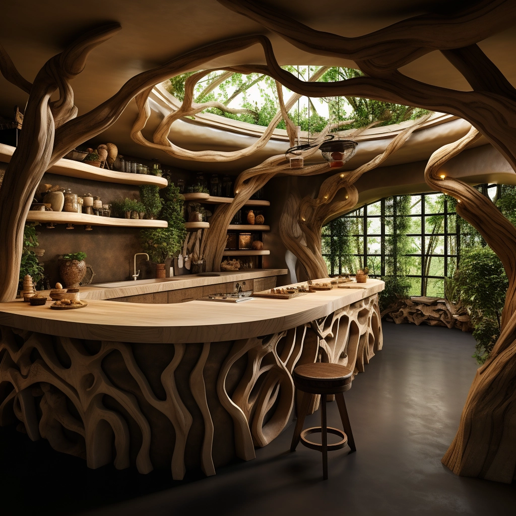 Savoring Simplicity Where Nature Meets Cuisine in Our Wooden Kitchen Sanctuary (3)