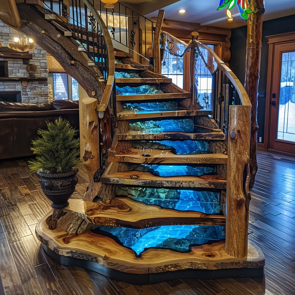 Crafting Ascension Exploring the Beauty and Functionality of Wooden Stairs (11)