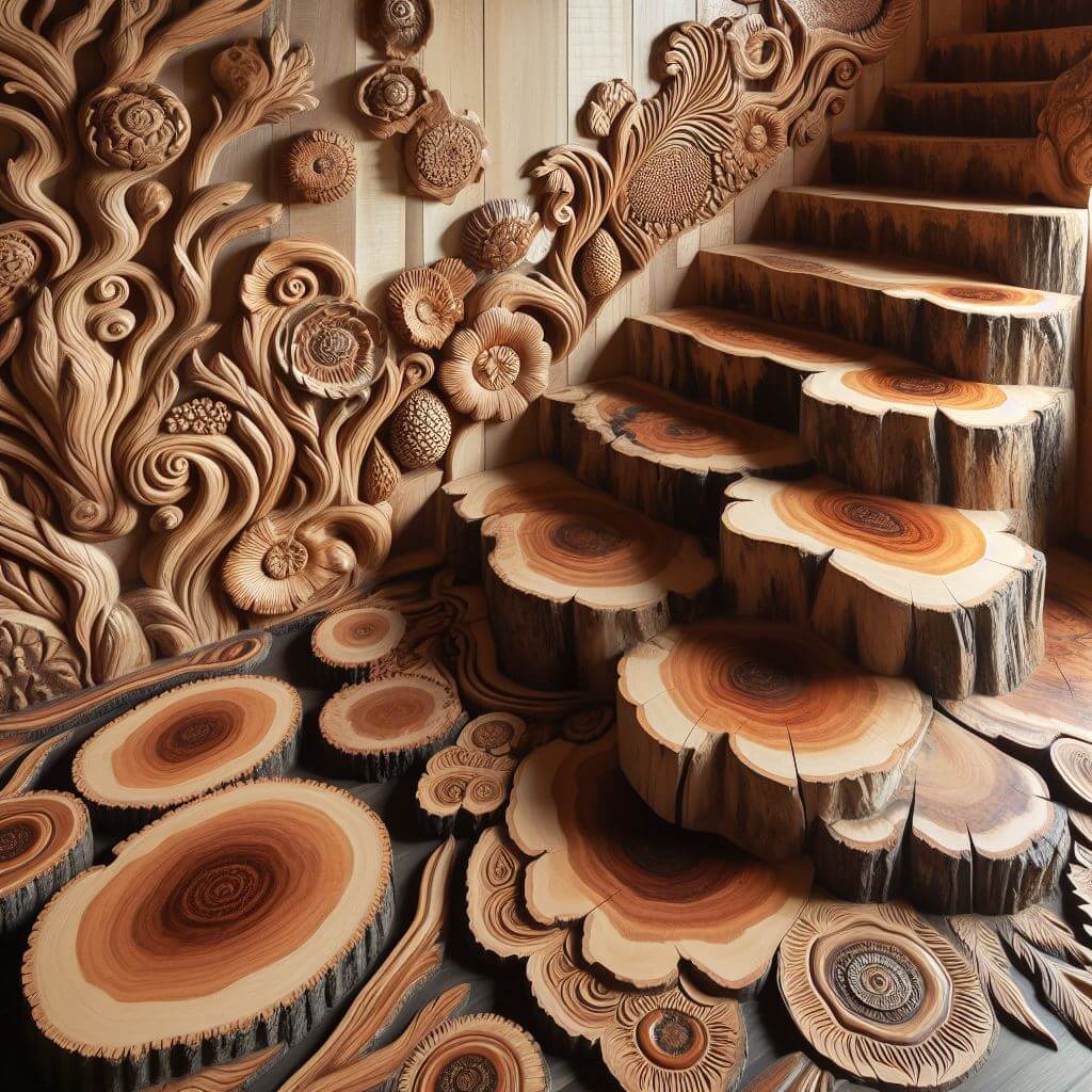 Crafting Ascension Exploring the Beauty and Functionality of Wooden Stairs (12)