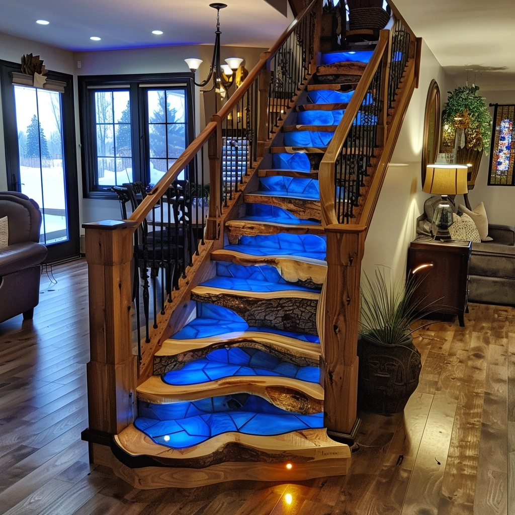 Crafting Ascension Exploring the Beauty and Functionality of Wooden Stairs (12)