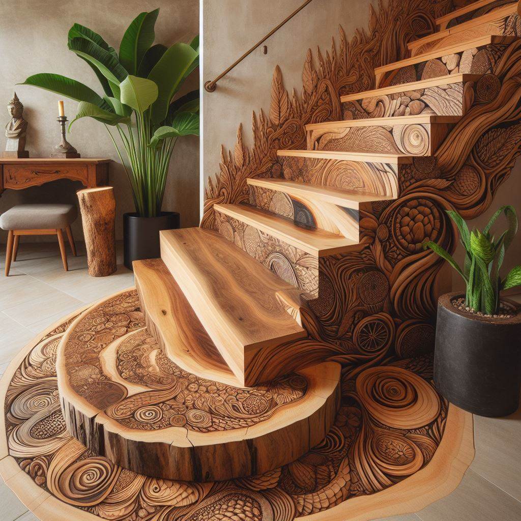 Crafting Ascension Exploring the Beauty and Functionality of Wooden Stairs (15)