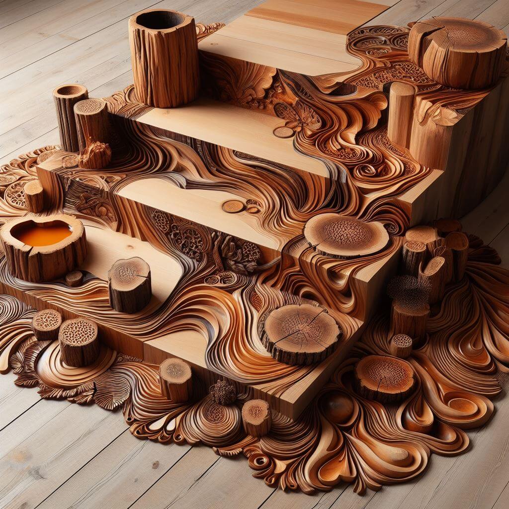 Crafting Ascension Exploring the Beauty and Functionality of Wooden Stairs (16)