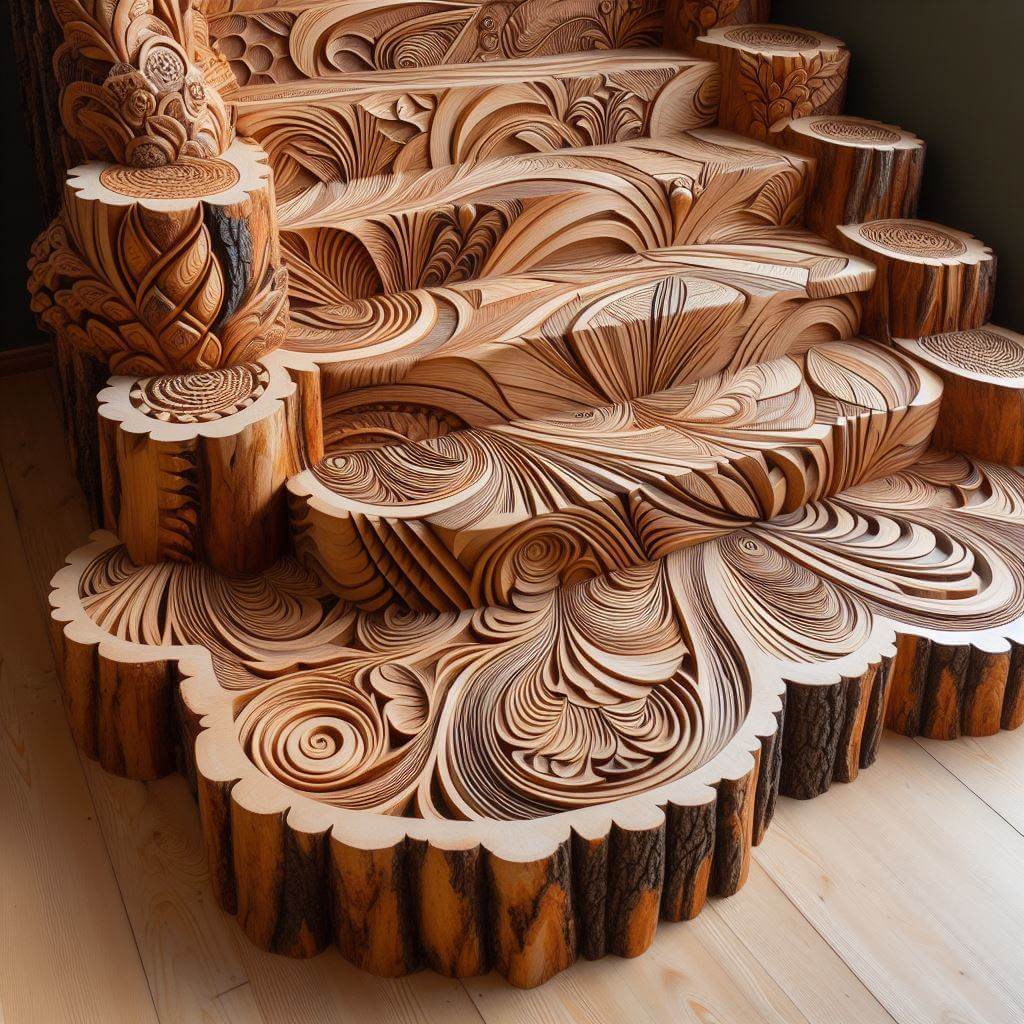 Crafting Ascension Exploring the Beauty and Functionality of Wooden Stairs (19)