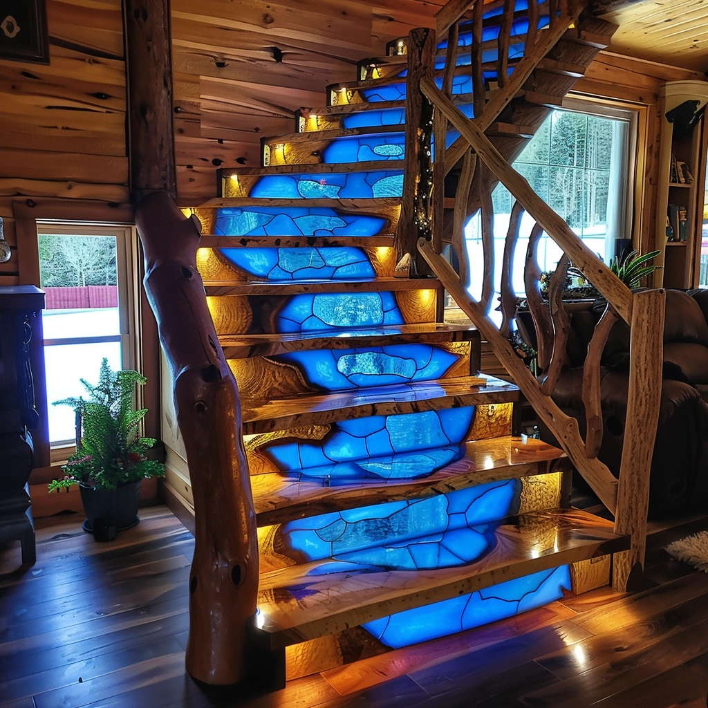 Crafting Ascension Exploring the Beauty and Functionality of Wooden Stairs (2)