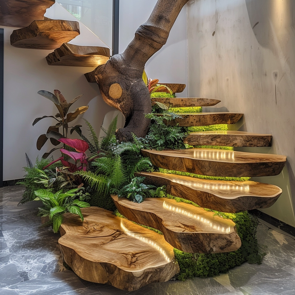 Crafting Ascension Exploring the Beauty and Functionality of Wooden Stairs (4)