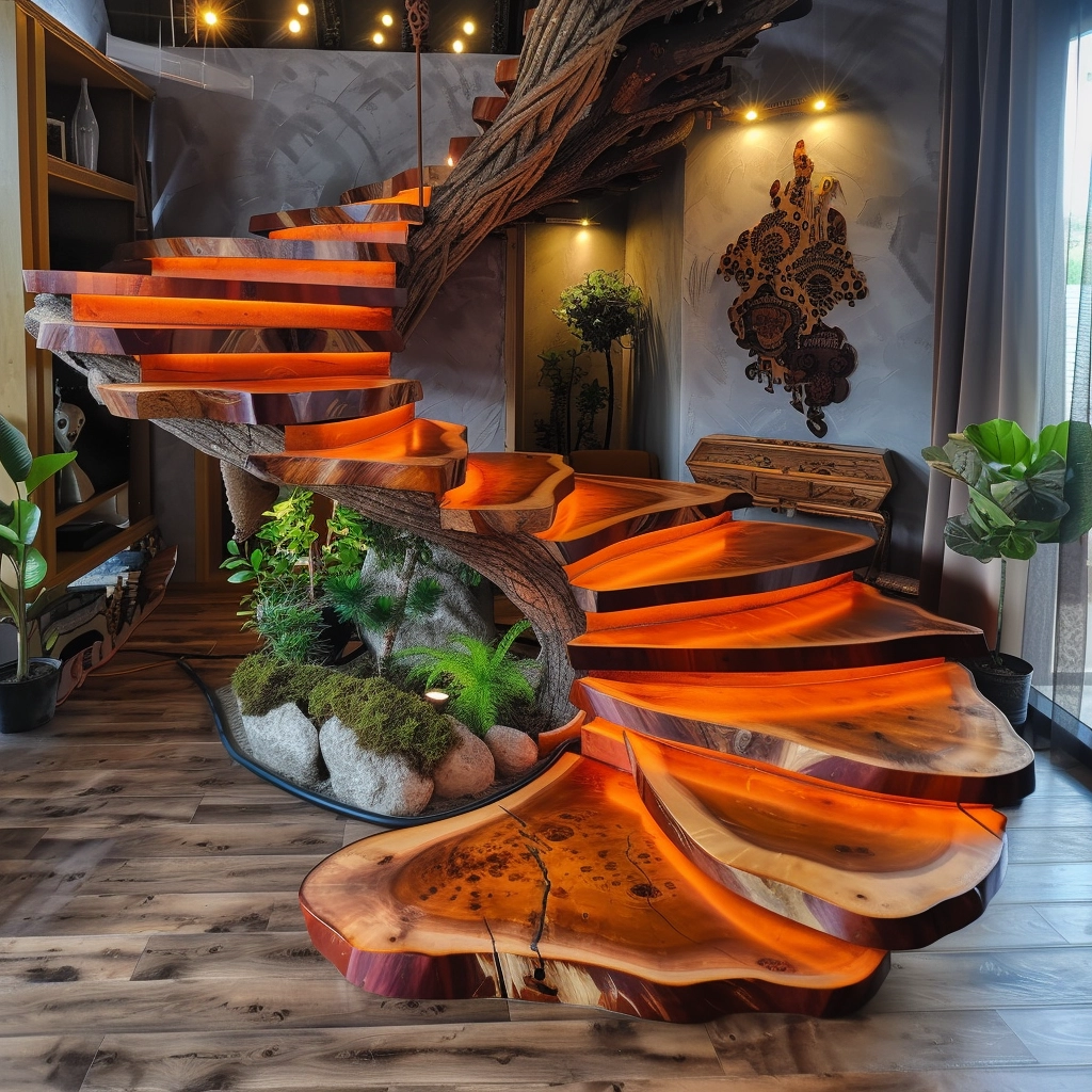 Crafting Ascension Exploring the Beauty and Functionality of Wooden Stairs (8)