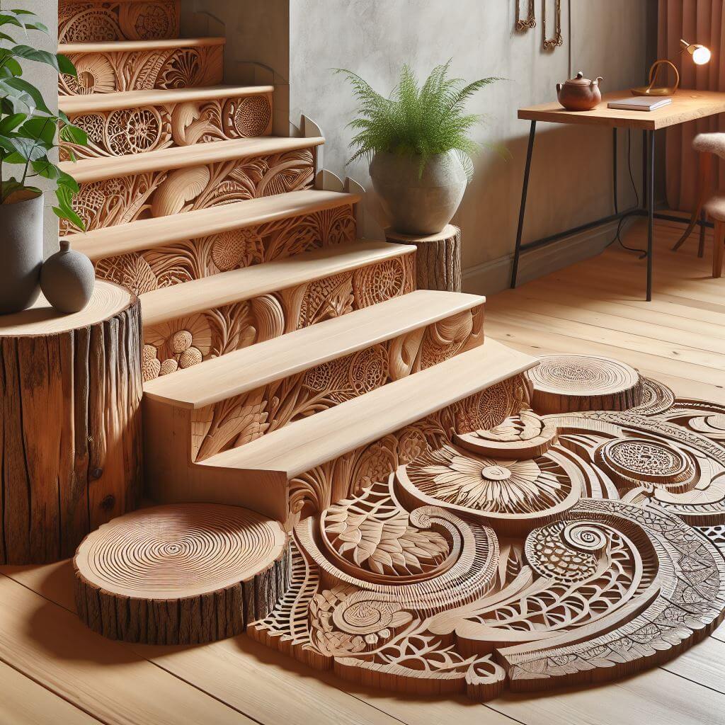 Crafting Ascension Exploring the Beauty and Functionality of Wooden Stairs (9)