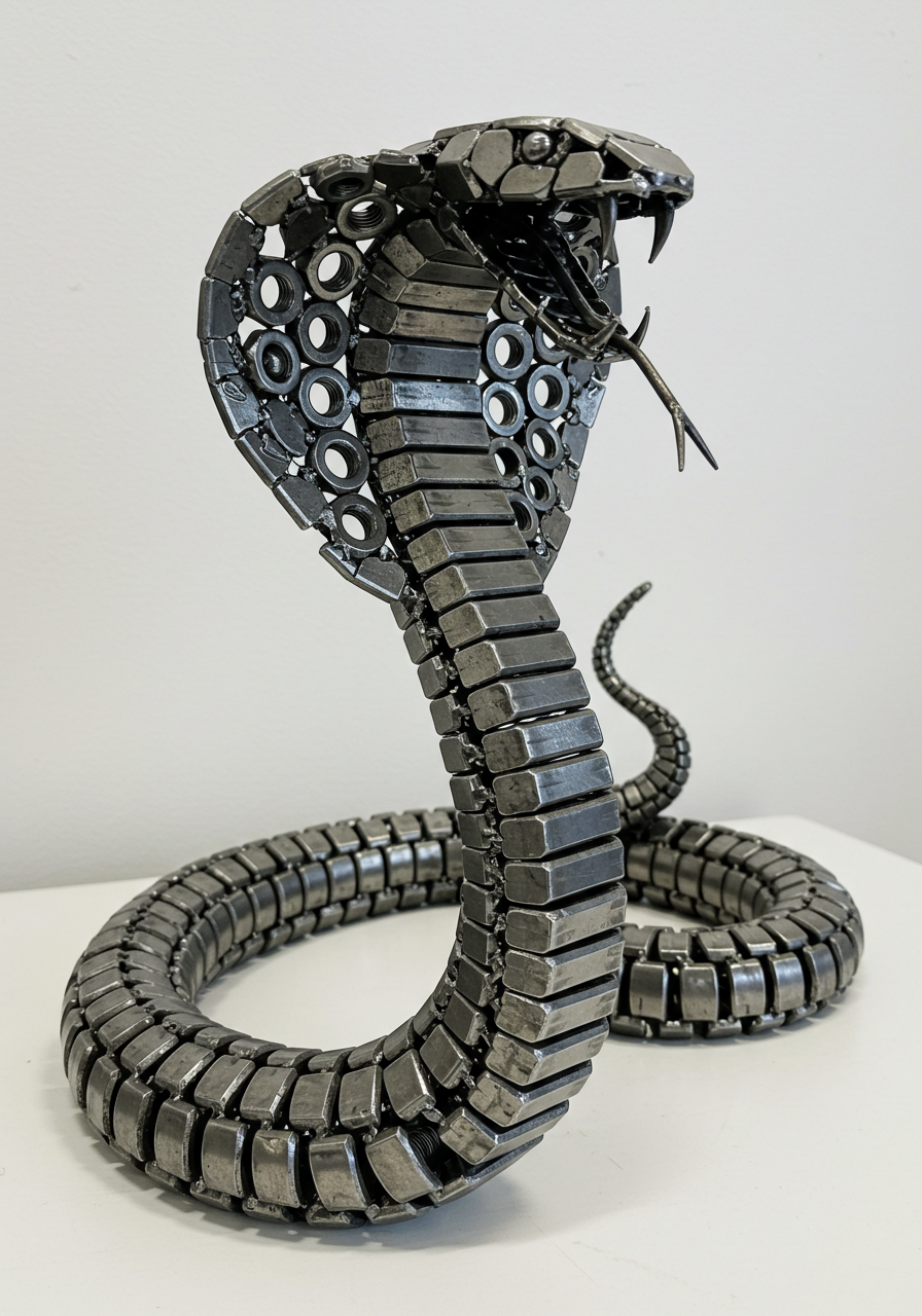 Recycled Art That Shines — Scrap Metal Crafts You’ll Love (12)