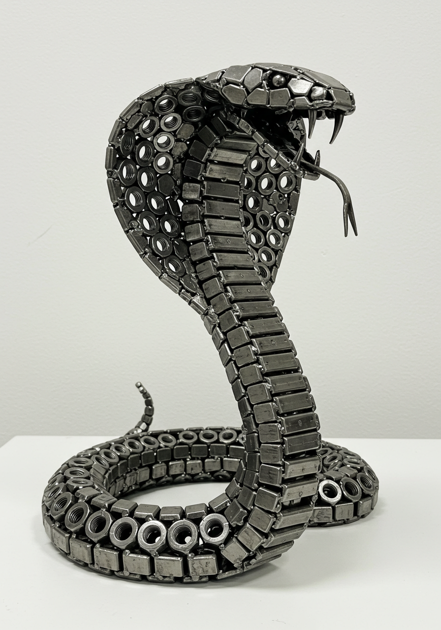 Recycled Art That Shines — Scrap Metal Crafts You’ll Love (13)