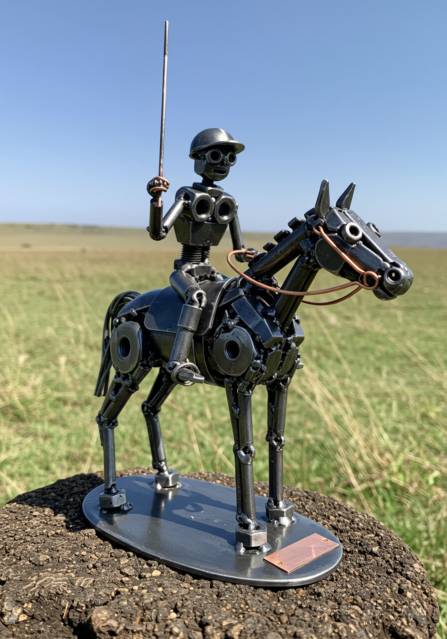 Recycled Art That Shines — Scrap Metal Crafts You’ll Love (21)