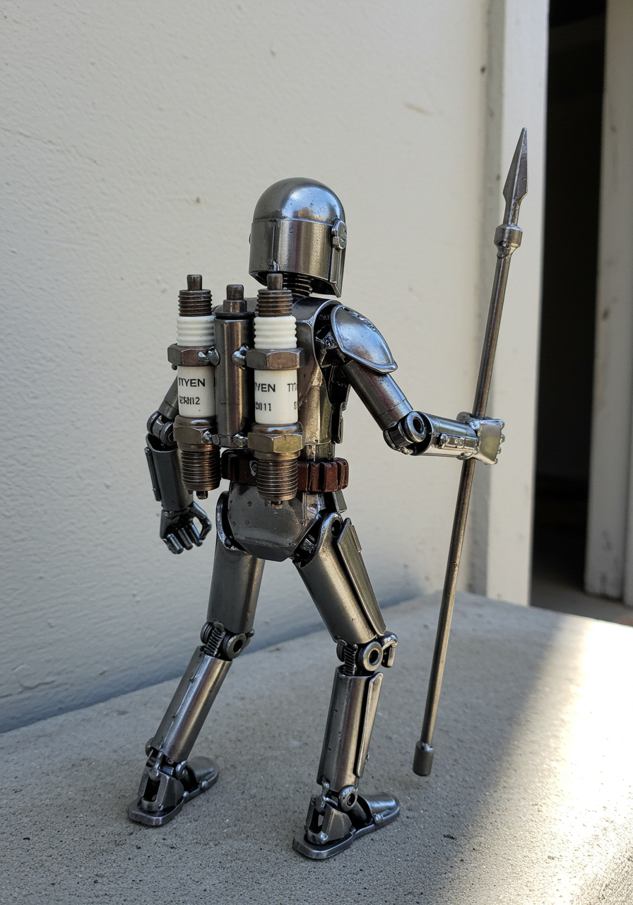 Recycled Art That Shines — Scrap Metal Crafts You’ll Love (28)