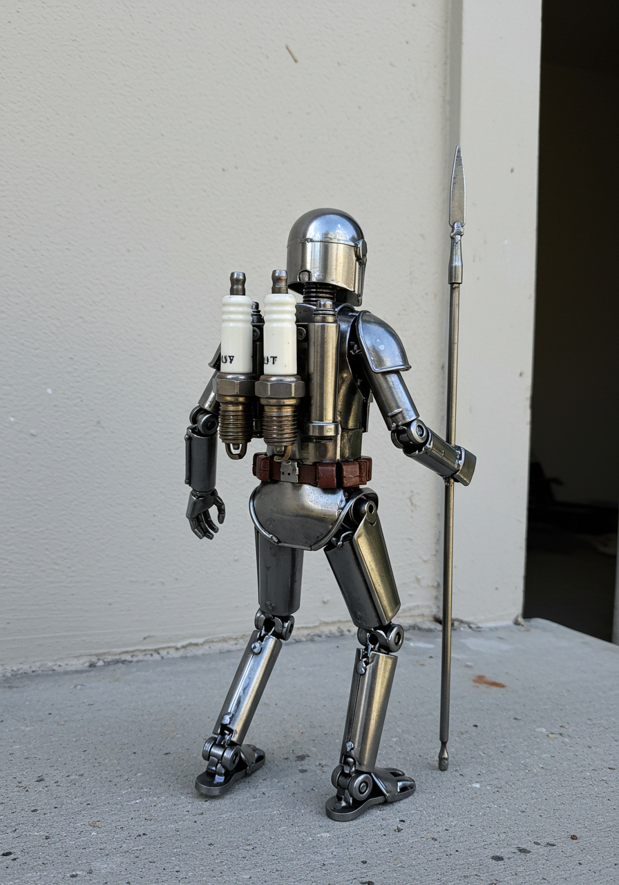 Recycled Art That Shines — Scrap Metal Crafts You’ll Love (29)